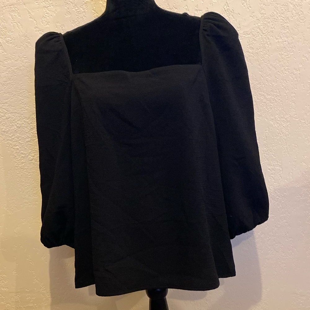 Chic Black Express Top - image 1